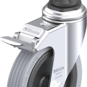 Blickle 848257 LKRA-VPA 125G-11-FI-ER15 Kółko skrętne z hamulcem Średnica koła: 125 mm Maksymalne obciążenie: 100 kg 1 s Blickle 848257 LKRA-VPA 125G-11-FI-ER15 Kółko skrętne z hamulcem Średnica koła: 125 mm Maksymalne obciążenie: 100 kg 1 s