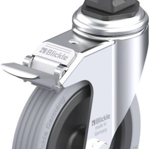 Blickle 848261 LKRA-VPA 125G-11-FI-EV15 Kółko skrętne z hamulcem Średnica koła: 125 mm Maksymalne obciążenie: 100 kg 1 s Blickle 848261 LKRA-VPA 125G-11-FI-EV15 Kółko skrętne z hamulcem Średnica koła: 125 mm Maksymalne obciążenie: 100 kg 1 s