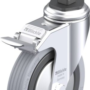 Blickle 848249 LKRA-VPA 125G-11-FI-FA-EV12 Kółko skrętne z hamulcem Średnica koła: 125 mm Maksymalne obciążenie: 100 kg Blickle 848249 LKRA-VPA 125G-11-FI-FA-EV12 Kółko skrętne z hamulcem Średnica koła: 125 mm Maksymalne obciążenie: 100 kg