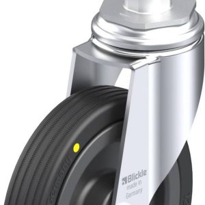 Blickle 750803 LKRA-VPA 125K-11-EL-E17 Kółko skrętne Średnica koła: 125 mm Maksymalne obciążenie: 75 kg 1 szt. Blickle 750803 LKRA-VPA 125K-11-EL-E17 Kółko skrętne Średnica koła: 125 mm Maksymalne obciążenie: 75 kg 1 szt.