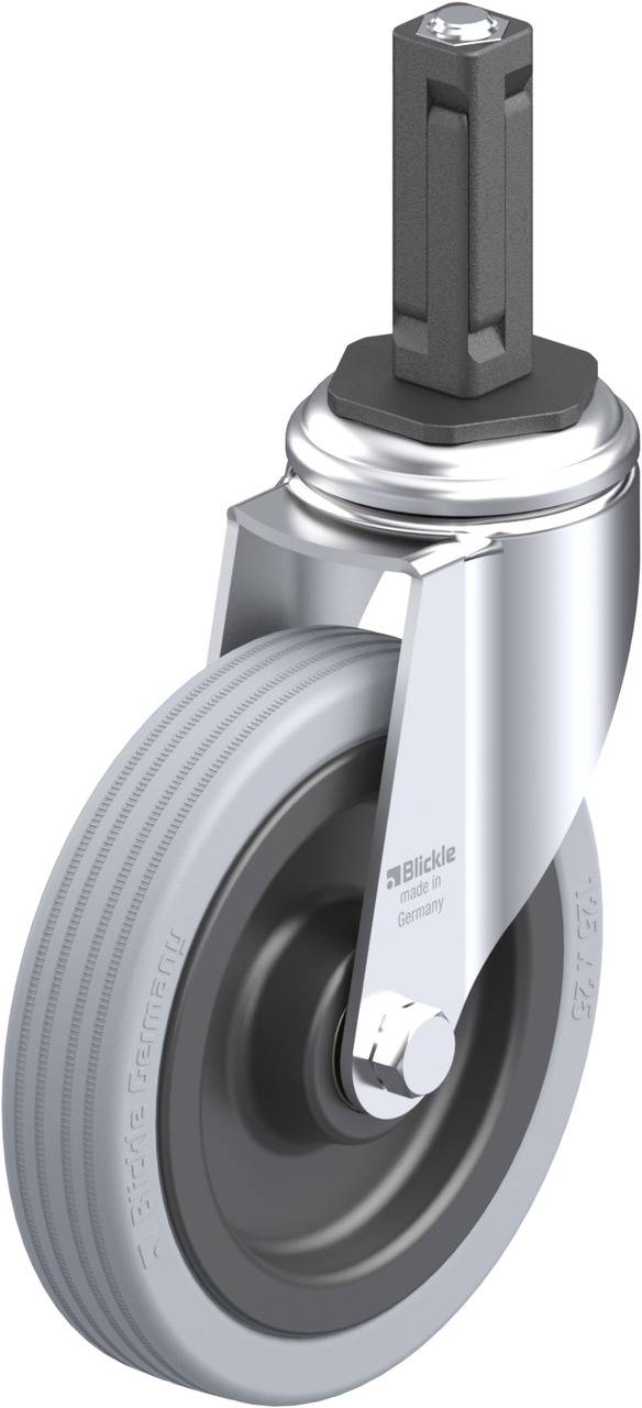 Blickle 848312 LKRA-VPA 125K-11-EV12 Kółko skrętne Średnica koła: 125 mm Maksymalne obciążenie: 100 kg 1 szt. - obrazek 1