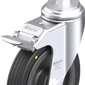 Blickle 750812 LKRA-VPA 125K-11-FI-EL-E12 Kółko skrętne z hamulcem Średnica koła: 125 mm Maksymalne obciążenie: 75 kg 1 Blickle 750812 LKRA-VPA 125K-11-FI-EL-E12 Kółko skrętne z hamulcem Średnica koła: 125 mm Maksymalne obciążenie: 75 kg 1