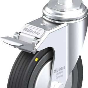 Blickle 750816 LKRA-VPA 125K-11-FI-EL-FA-E12 Kółko skrętne z hamulcem Średnica koła: 125 mm Maksymalne obciążenie: 75 kg Blickle 750816 LKRA-VPA 125K-11-FI-EL-FA-E12 Kółko skrętne z hamulcem Średnica koła: 125 mm Maksymalne obciążenie: 75 kg