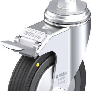 Blickle 750818 LKRA-VPA 125K-11-FI-EL-FA-E17 Kółko skrętne z hamulcem Średnica koła: 125 mm Maksymalne obciążenie: 75 kg Blickle 750818 LKRA-VPA 125K-11-FI-EL-FA-E17 Kółko skrętne z hamulcem Średnica koła: 125 mm Maksymalne obciążenie: 75 kg