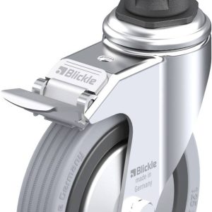 Blickle 848284 LKRA-VPA 125K-11-FI-FA-ER15 Kółko skrętne z hamulcem Średnica koła: 125 mm Maksymalne obciążenie: 100 kg Blickle 848284 LKRA-VPA 125K-11-FI-FA-ER15 Kółko skrętne z hamulcem Średnica koła: 125 mm Maksymalne obciążenie: 100 kg