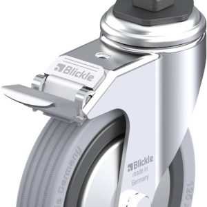 Blickle 848285 LKRA-VPA 125K-11-FI-FA-EV12 Kółko skrętne z hamulcem Średnica koła: 125 mm Maksymalne obciążenie: 100 kg Blickle 848285 LKRA-VPA 125K-11-FI-FA-EV12 Kółko skrętne z hamulcem Średnica koła: 125 mm Maksymalne obciążenie: 100 kg