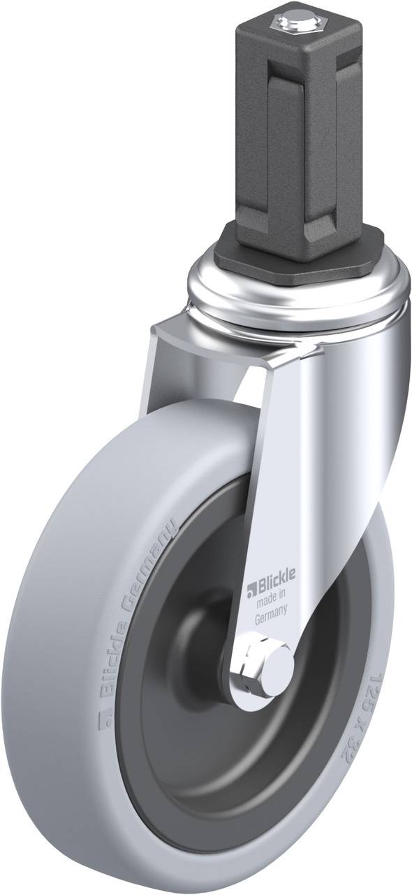 Blickle 848380 LKRA-VPA 126G-11-EV14 Kółko skrętne Średnica koła: 125 mm Maksymalne obciążenie: 120 kg 1 szt. - obrazek 1