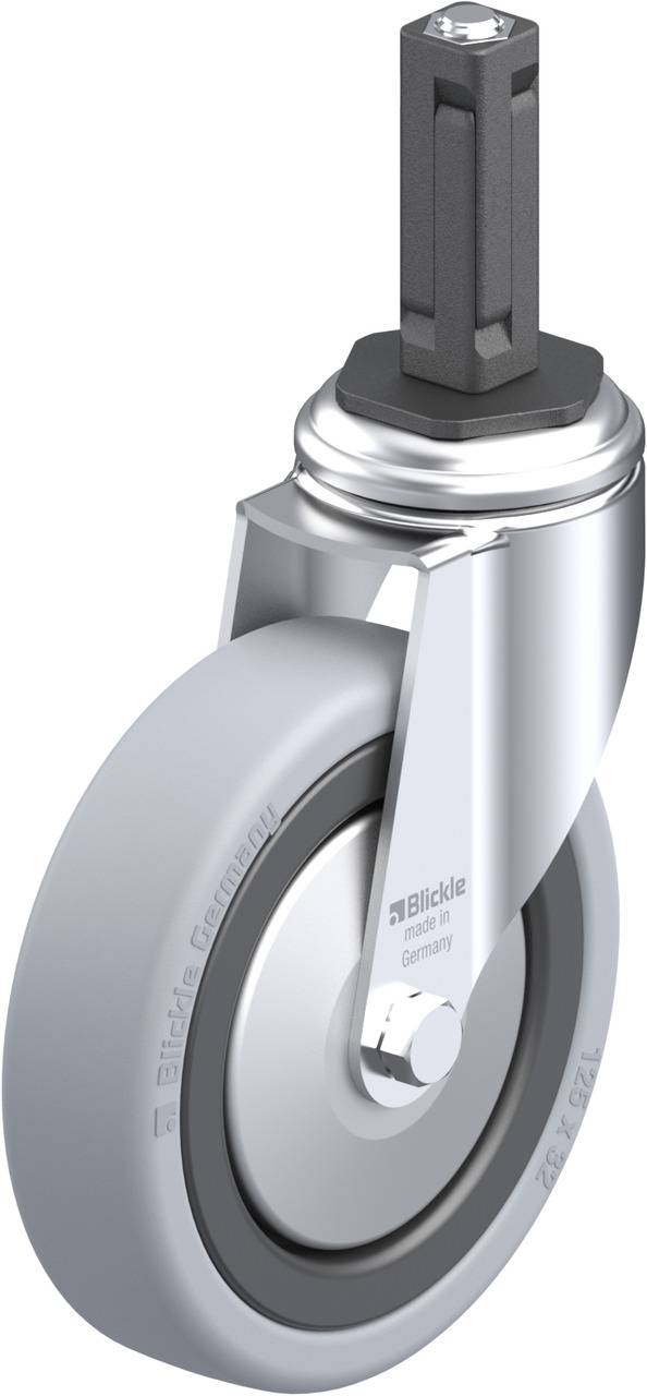 Blickle 848369 LKRA-VPA 126G-11-FA-EV12 Kółko skrętne Średnica koła: 125 mm Maksymalne obciążenie: 120 kg 1 szt. - obrazek 1