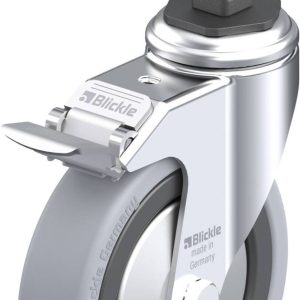 Blickle 848351 LKRA-VPA 126G-11-FI-FA-EV12 Kółko skrętne z hamulcem Średnica koła: 125 mm Maksymalne obciążenie: 120 kg Blickle 848351 LKRA-VPA 126G-11-FI-FA-EV12 Kółko skrętne z hamulcem Średnica koła: 125 mm Maksymalne obciążenie: 120 kg