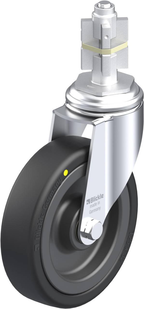 Blickle 750832 LKRA-VPA 126K-11-EL-E15 Kółko skrętne Średnica koła: 125 mm Maksymalne obciążenie: 95 kg 1 szt. - obrazek 1