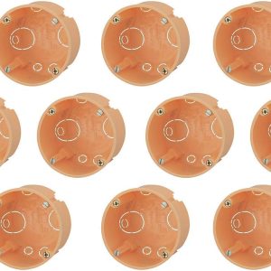 Skrzynka przyłączeniowa (Ø x G) 68 mm x 45 mm Zestaw 10-elementowy 10 szt. Skrzynka przyłączeniowa (Ø x G) 68 mm x 45 mm Zestaw 10-elementowy 10 szt.