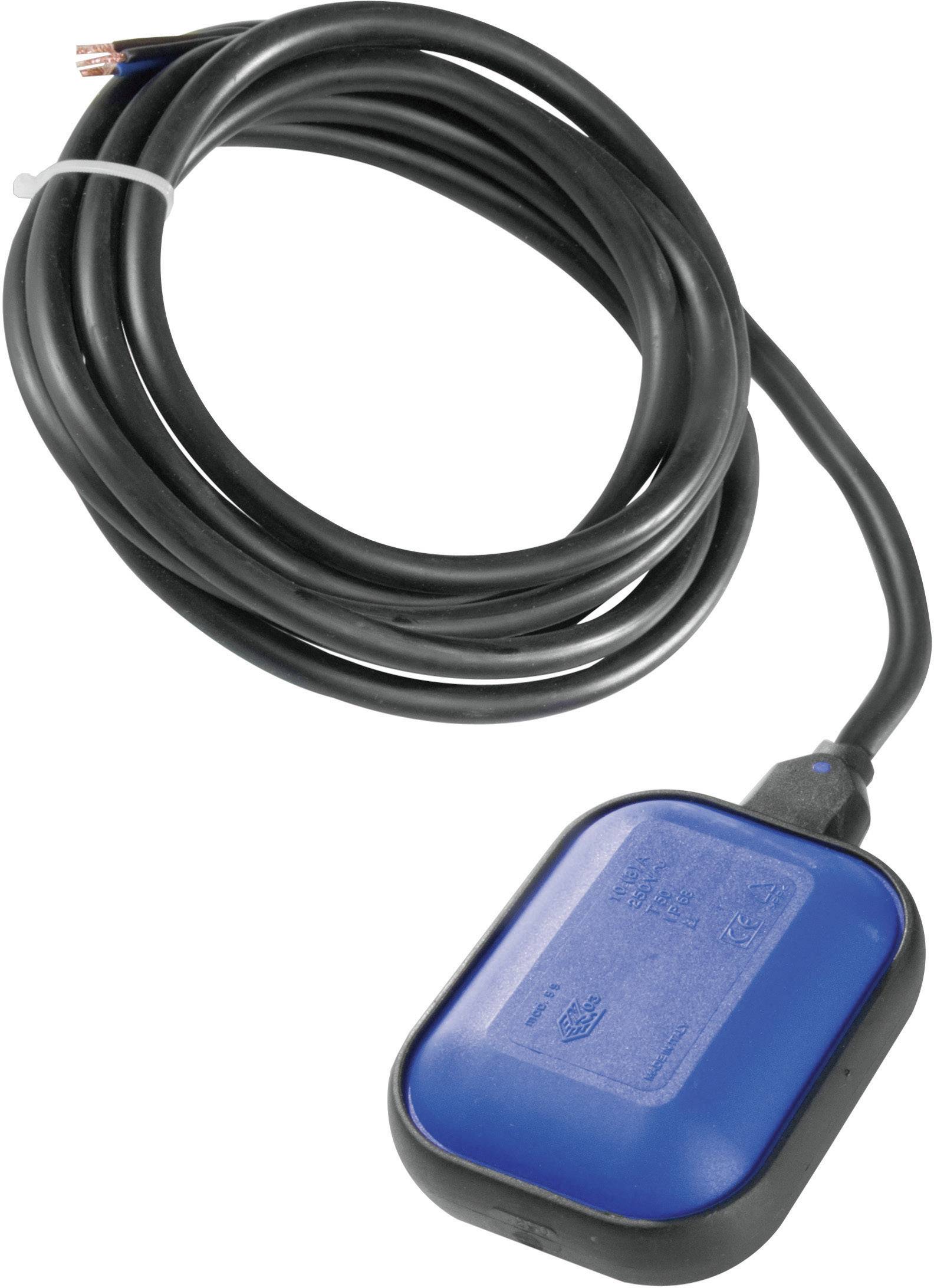 Przełączniki pływakowe 1CLRLG02/5PVC, 5 m, niebiesko-czarny - obrazek 1