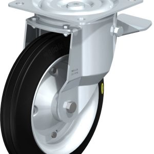 Blickle 50641 L-RD 250K-ST Kółko skrętne z hamulcem Średnica koła: 250 mm Maksymalne obciążenie: 450 kg 1 szt.