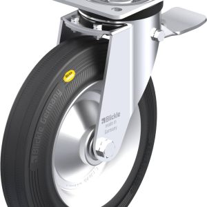 Blickle 83790 L-RD 252R-3-ST Kółko skrętne z hamulcem Średnica koła: 250 mm Maksymalne obciążenie: 450 kg 1 szt.