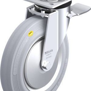 Blickle 850003 L-RD 252R-3-ST-VLI-FA Kółko skrętne z hamulcem Średnica koła: 250 mm Maksymalne obciążenie: 450 kg 1 szt. Blickle 850003 L-RD 252R-3-ST-VLI-FA Kółko skrętne z hamulcem Średnica koła: 250 mm Maksymalne obciążenie: 450 kg 1 szt.