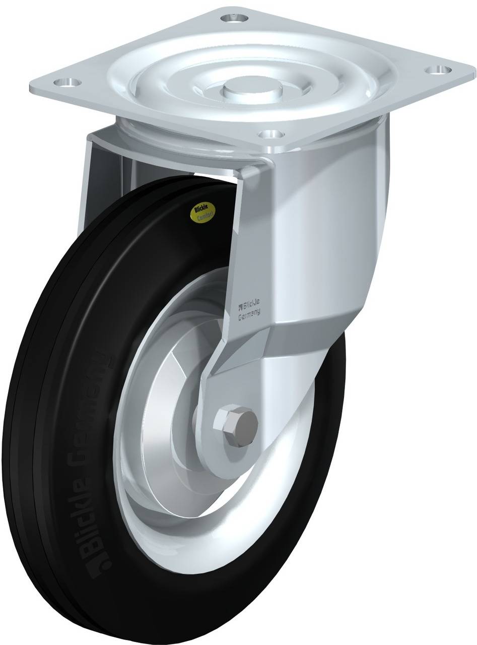 Blickle 92866 L-RD 252R-FA Kółko skrętne Średnica koła: 250 mm Maksymalne obciążenie: 450 kg 1 szt. - obrazek 1