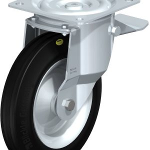 Blickle 50633 L-RD 252R-ST Kółko skrętne z hamulcem Średnica koła: 250 mm Maksymalne obciążenie: 450 kg 1 szt.