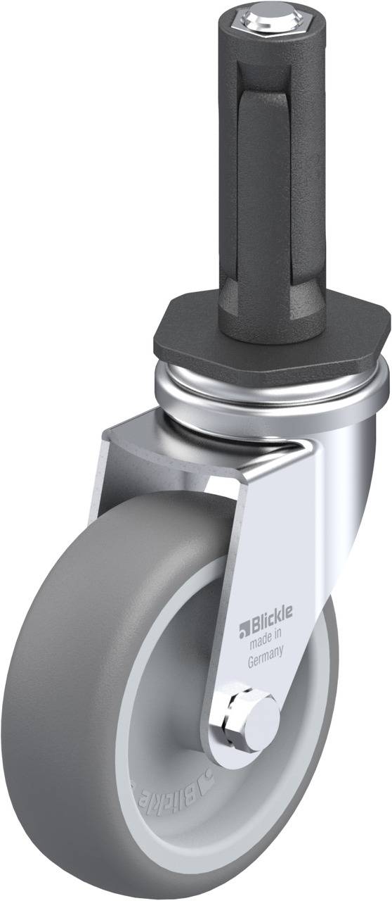 Blickle 847182 LRA-TPA 75G-ER02 Kółko skrętne Średnica koła: 75 mm Maksymalne obciążenie: 75 kg 1 szt. - obrazek 1