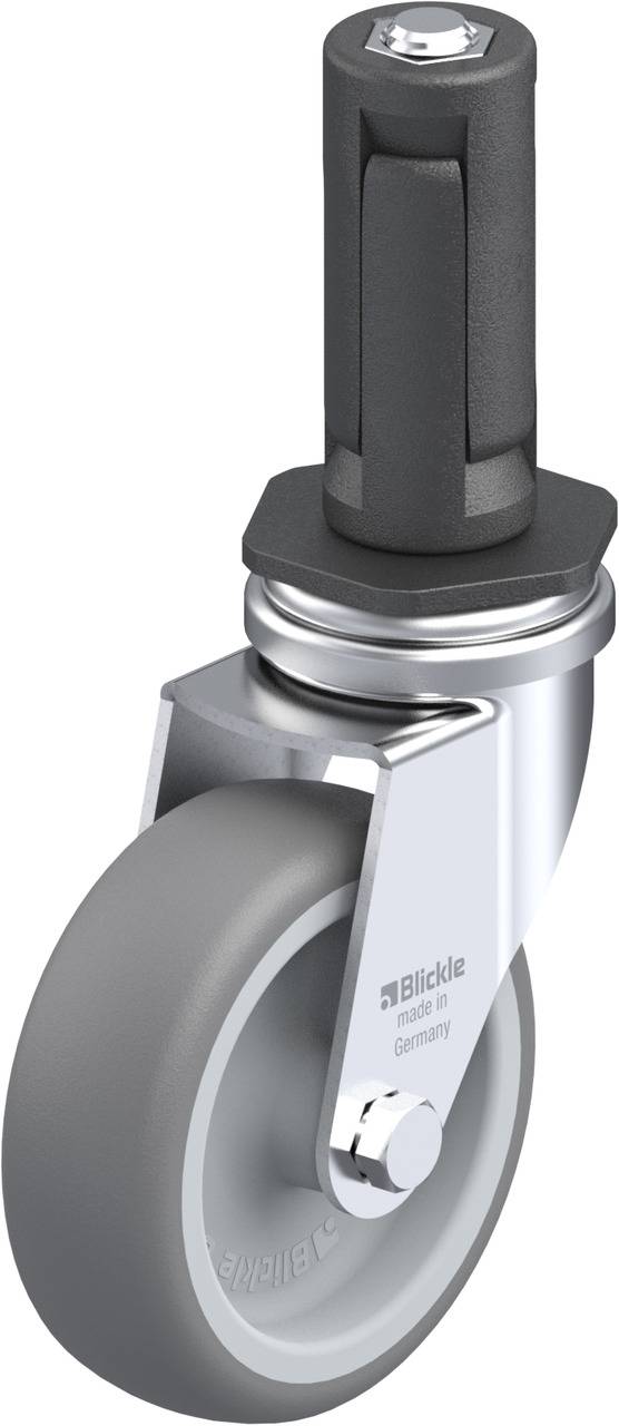 Blickle 847171 LRA-TPA 75G-ER03 Kółko skrętne Średnica koła: 75 mm Maksymalne obciążenie: 75 kg 1 szt. - obrazek 1