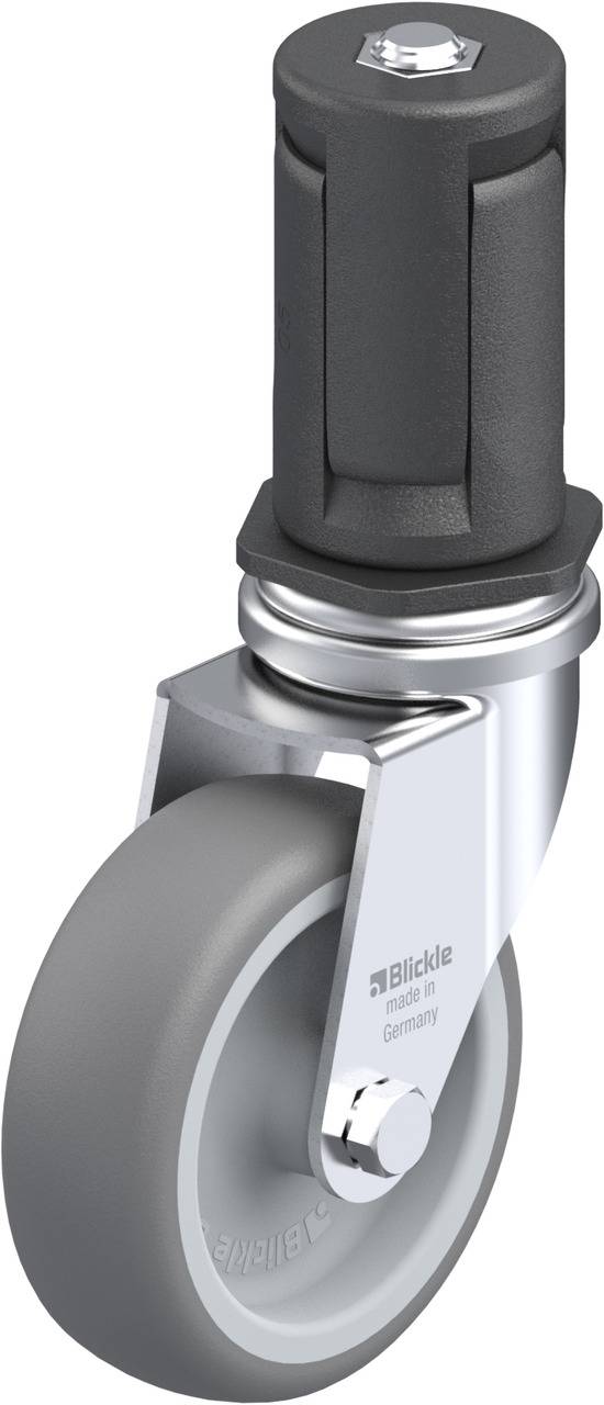 Blickle 847805 LRA-TPA 75G-ER05 Kółko skrętne Średnica koła: 75 mm Maksymalne obciążenie: 75 kg 1 szt. - obrazek 1