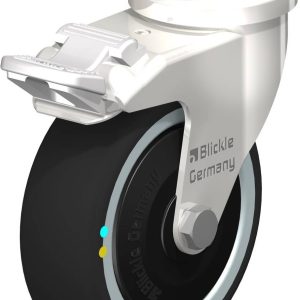 Blickle 853366 LRXA-PATH 75KFD-FI-ELS Kółko skrętne z hamulcem Średnica koła: 75 mm Maksymalne obciążenie: 65 kg 1 szt.