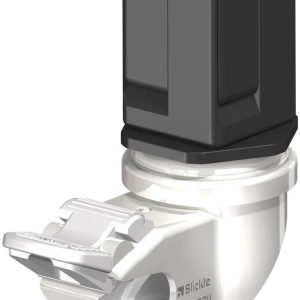 Blickle 856457 LRXA-PO 50G-FI-EXV07 Kółko skrętne z hamulcem Średnica koła: 50 mm Maksymalne obciążenie: 75 kg 1 szt.