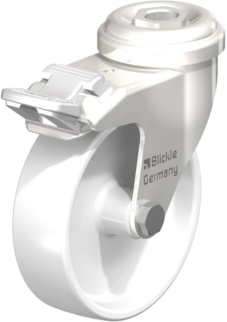 Blickle 754998 LRXA-PO 76G-FI Kółko skrętne z hamulcem Średnica koła: 75 mm Maksymalne obciążenie: 75 kg 1 szt. - obrazek 1