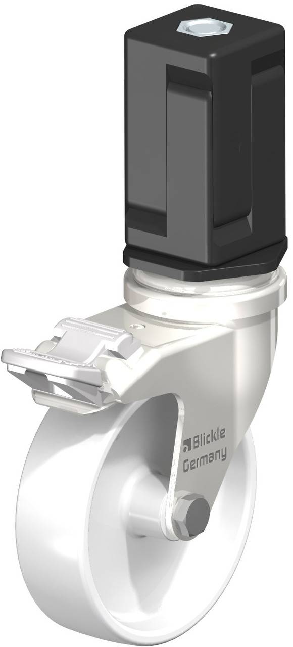 Blickle 856475 LRXA-PO 76G-FI-EXV07 Kółko skrętne z hamulcem Średnica koła: 75 mm Maksymalne obciążenie: 75 kg 1 szt. - obrazek 1