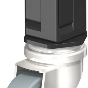Blickle 856425 LRXA-VPA 50G-EXV07 Kółko skrętne Średnica koła: 50 mm Maksymalne obciążenie: 40 kg 1 szt.
