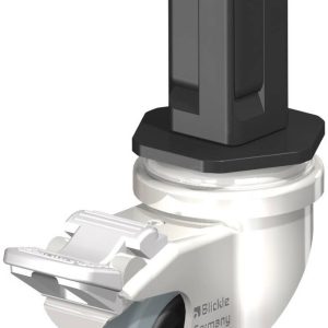 Blickle 856413 LRXA-VPA 50G-FI-EXV03 Kółko skrętne z hamulcem Średnica koła: 50 mm Maksymalne obciążenie: 40 kg 1 szt.