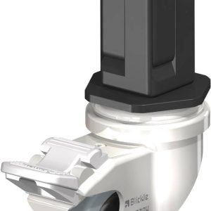 Blickle 856414 LRXA-VPA 50G-FI-EXV04 Kółko skrętne z hamulcem Średnica koła: 50 mm Maksymalne obciążenie: 40 kg 1 szt.