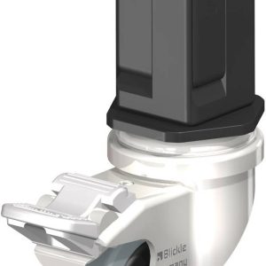 Blickle 856415 LRXA-VPA 50G-FI-EXV05 Kółko skrętne z hamulcem Średnica koła: 50 mm Maksymalne obciążenie: 40 kg 1 szt.