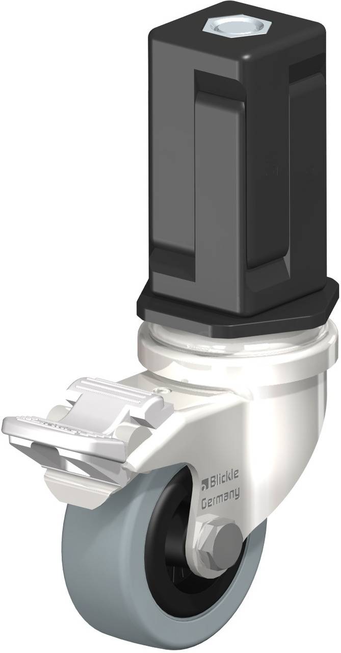 Blickle 856415 LRXA-VPA 50G-FI-EXV05 Kółko skrętne z hamulcem Średnica koła: 50 mm Maksymalne obciążenie: 40 kg 1 szt. - obrazek 1