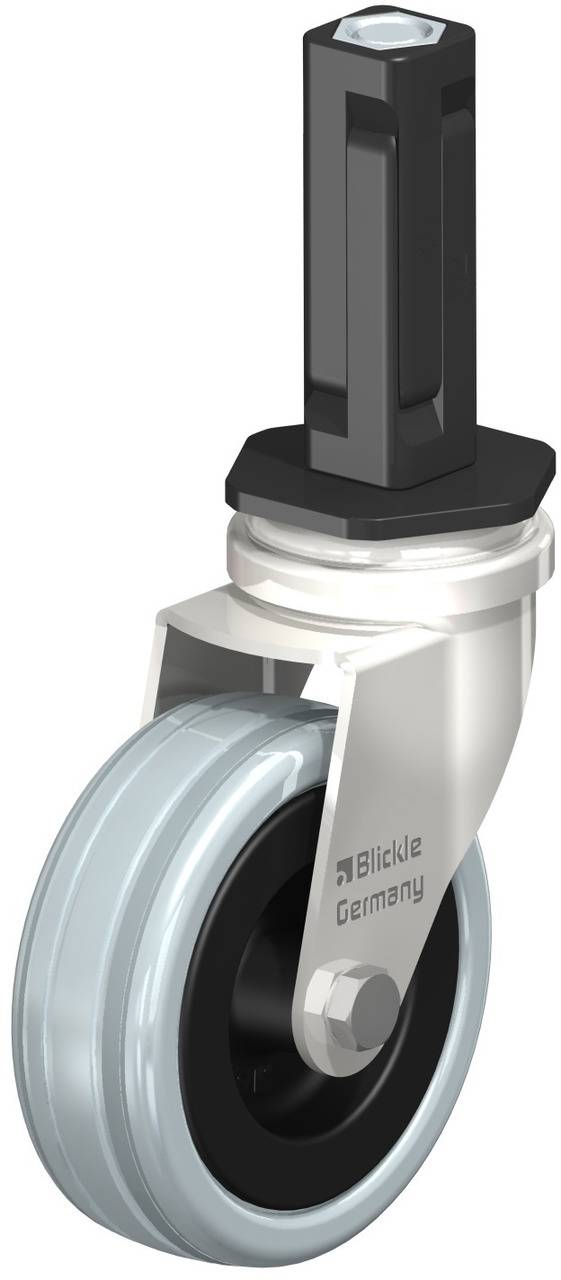 Blickle 856439 LRXA-VPA 75G-EXV02 Kółko skrętne Średnica koła: 75 mm Maksymalne obciążenie: 60 kg 1 szt. - obrazek 1