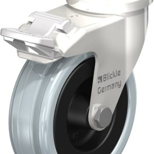 Blickle 755009 LRXA-VPA 75G-FI Kółko skrętne z hamulcem Średnica koła: 75 mm Maksymalne obciążenie: 60 kg 1 szt.