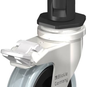 Blickle 856427 LRXA-VPA 75G-FI-EXR03 Kółko skrętne z hamulcem Średnica koła: 75 mm Maksymalne obciążenie: 60 kg 1 szt.