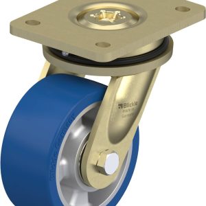 Blickle 755010 LS-ALBS 127K Kółko skrętne Średnica koła: 125 mm Maksymalne obciążenie: 450 kg 1 szt.