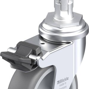 Blickle 704999 LRA-TPA 75G-FI-E01 Kółko skrętne z hamulcem Średnica koła: 75 mm Maksymalne obciążenie: 75 kg 1 szt.