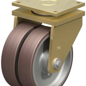 Blickle 742817 LSD-GB 302K Podwójny zestaw kołowy Średnica koła: 300 mm Maksymalne obciążenie: 4300 kg 1 szt.
