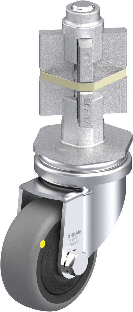 Blickle 751103 LRA-TPA 50KF-ELS-E07 Kółko skrętne Średnica koła: 50 mm Maksymalne obciążenie: 30 kg 1 szt. - obrazek 1