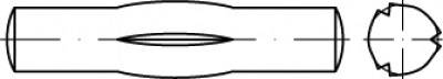 Kołek rowkowany TOOLCRAFT TO-5438019 250 szt. - obrazek 1