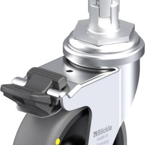 Blickle 751105 LRA-TPA 75G-FI-ELS-E01 Kółko skrętne z hamulcem Średnica koła: 75 mm Maksymalne obciążenie: 50 kg 1 szt. Blickle 751105 LRA-TPA 75G-FI-ELS-E01 Kółko skrętne z hamulcem Średnica koła: 75 mm Maksymalne obciążenie: 50 kg 1 szt.