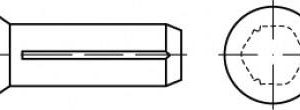 Nitokołek z łbem kulistym TOOLCRAFT TO-5439168 500 szt.