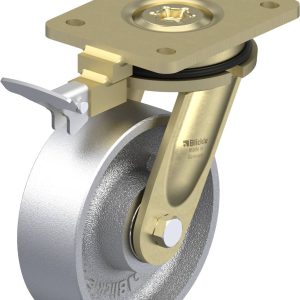 Blickle 853094 LS-G 150K-RI4 Kółko skrętne z hamulcem Średnica koła: 150 mm Maksymalne obciążenie: 900 kg 1 szt.