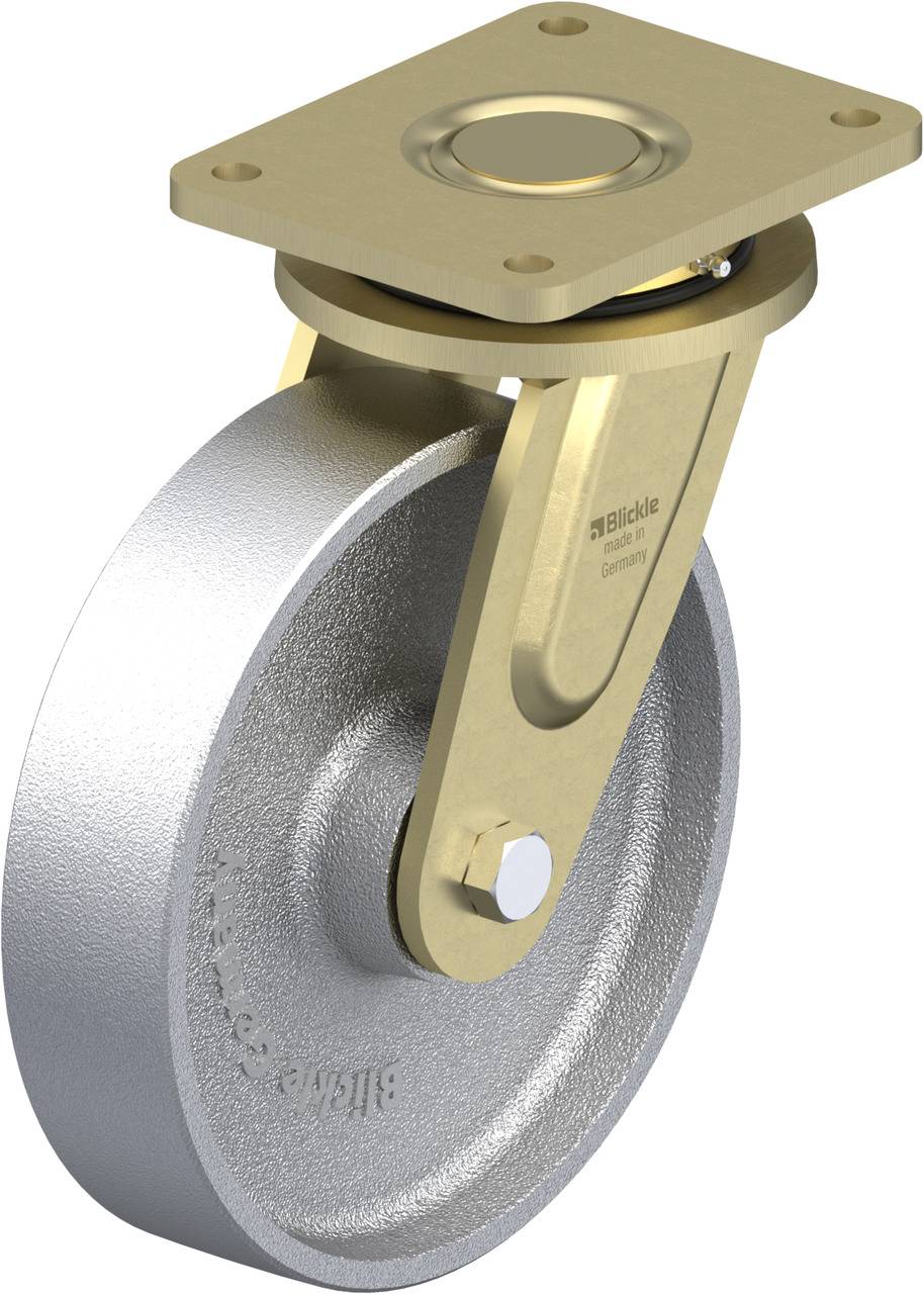 Blickle 56374 LS-G 250K Kółko skrętne Średnica koła: 250 mm Maksymalne obciążenie: 1400 kg 1 szt. - obrazek 1