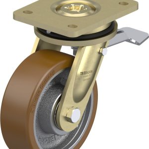 Blickle 742327 LS-GB 150K-ST Kółko skrętne z hamulcem Średnica koła: 150 mm Maksymalne obciążenie: 800 kg 1 szt. Blickle 742327 LS-GB 150K-ST Kółko skrętne z hamulcem Średnica koła: 150 mm Maksymalne obciążenie: 800 kg 1 szt.