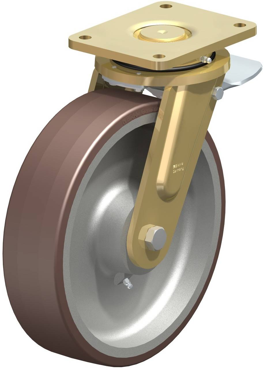 Blickle 742335 LS-GB 302K-ST Kółko skrętne z hamulcem Średnica koła: 300 mm Maksymalne obciążenie: 2400 kg 1 szt. - obrazek 1