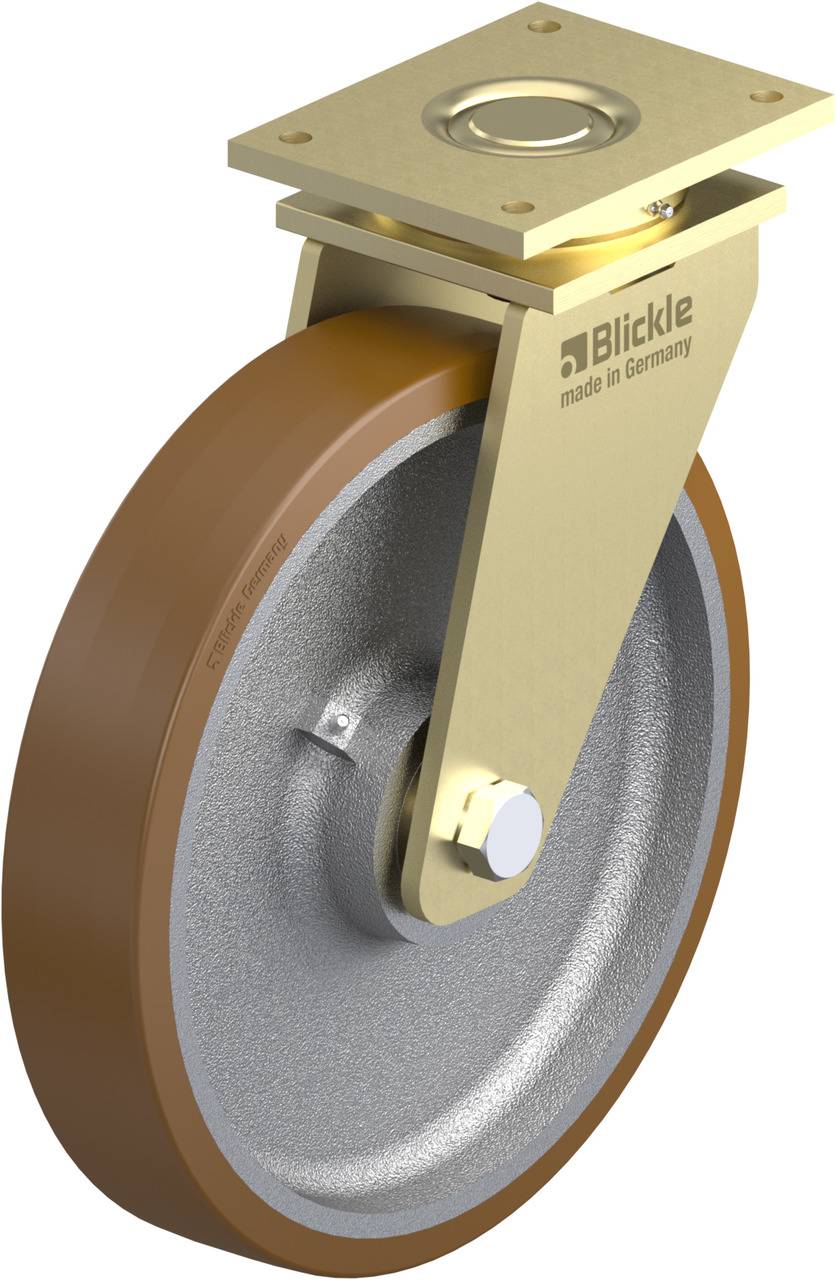 Blickle 755038 LS-GB 402K Kółko skrętne Średnica koła: 400 mm Maksymalne obciążenie: 3000 kg 1 szt. - obrazek 1