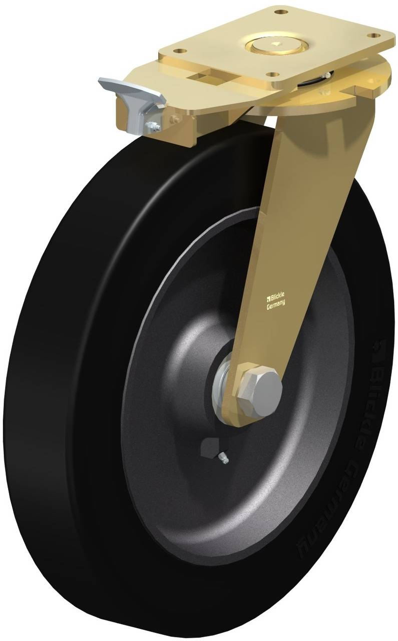 Blickle 738496 LS-GEV 520K-RI4 Kółko skrętne z hamulcem Średnica koła: 520 mm Maksymalne obciążenie: 1830 kg 1 szt. - obrazek 1