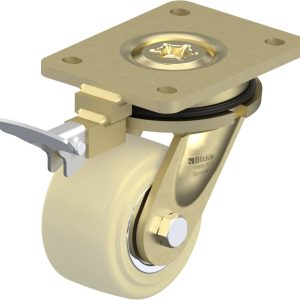 Blickle 649582 LS-GSPO 101K-RI4 Kółko skrętne z hamulcem Średnica koła: 100 mm Maksymalne obciążenie: 1500 kg 1 szt. Blickle 649582 LS-GSPO 101K-RI4 Kółko skrętne z hamulcem Średnica koła: 100 mm Maksymalne obciążenie: 1500 kg 1 szt.